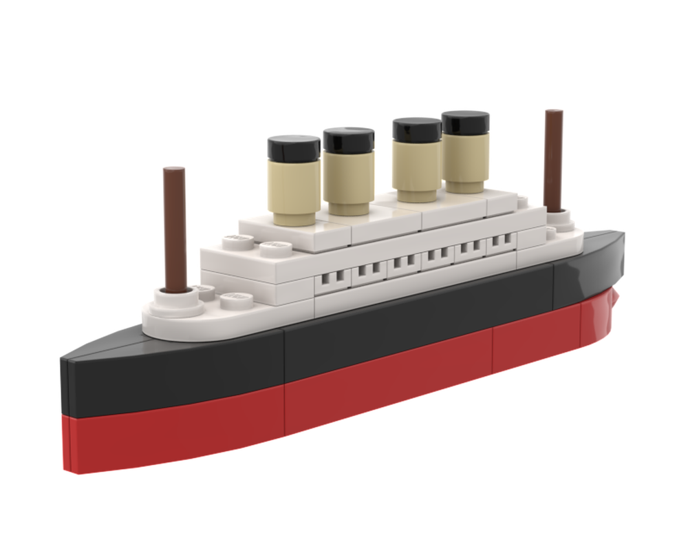 titanic lego mini