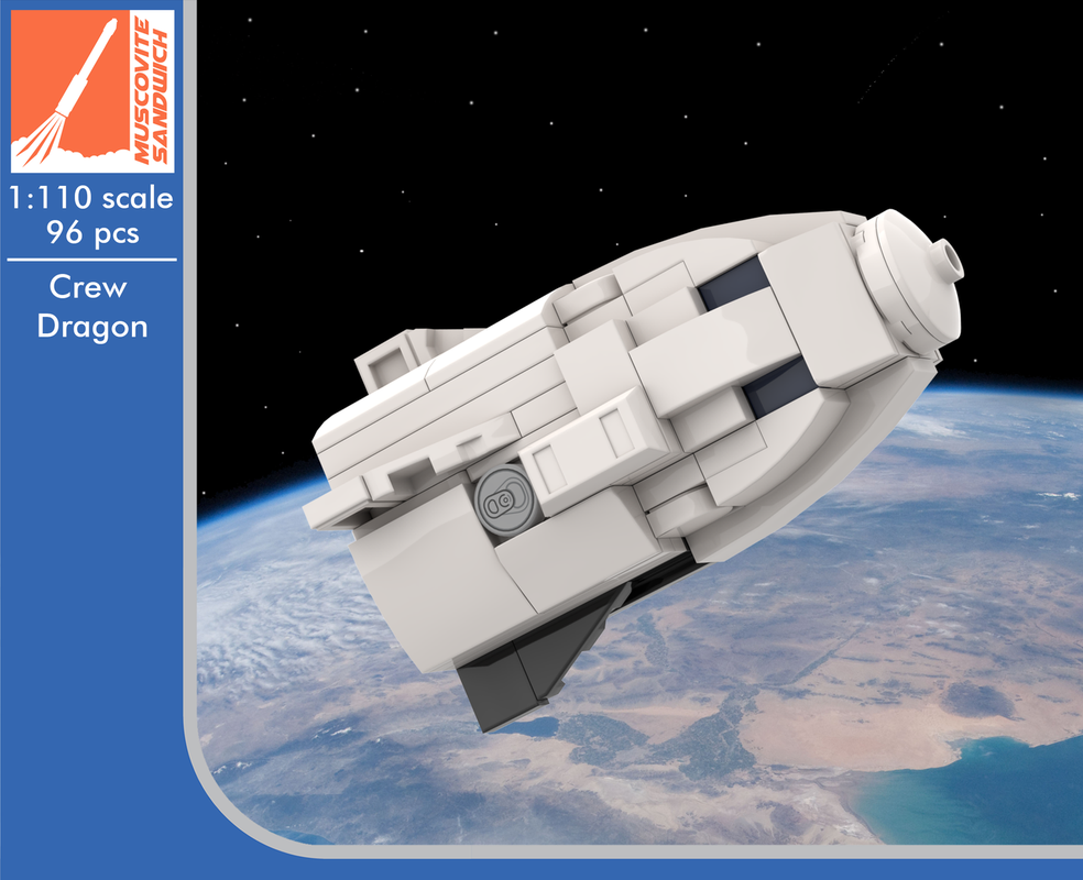 LEGO MOC Crew Capsule by random_table