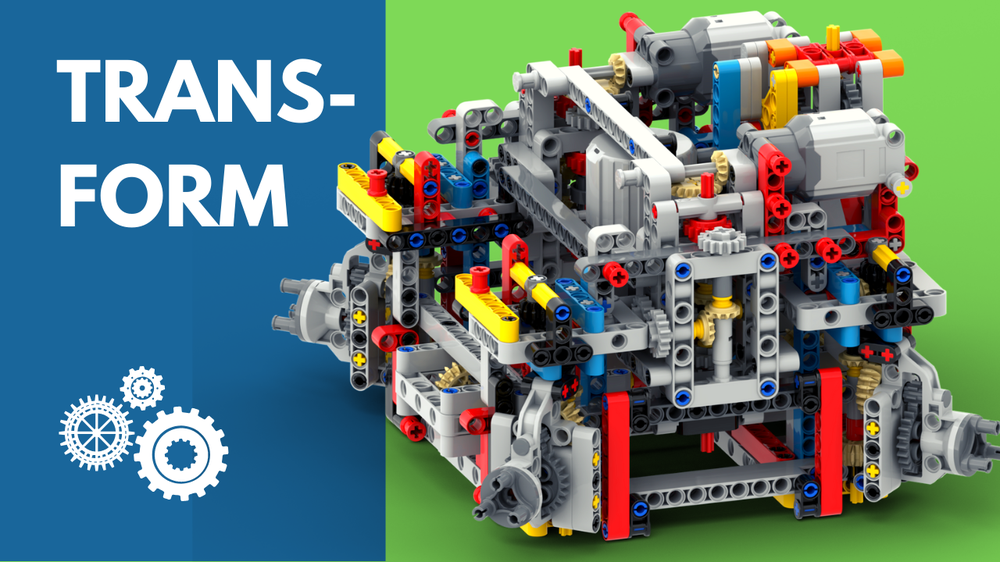 prinsesse Modtager partner LEGO MOC Transforming Lego Technic Moc driving sideways and parking |  Complex transmission by Konstrakt_Abstrakt | Rebrickable - Build with LEGO