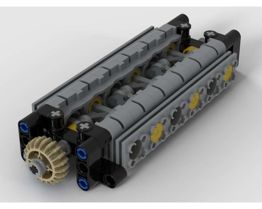 Lego Moc Piston Engine Flat 12 By Akm Sky Rebrickable Build With Lego