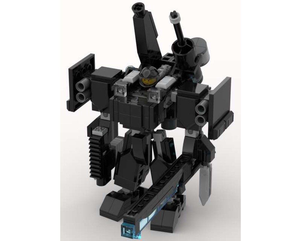 LEGO MOC Battle Mech Suit #6 by meregt | Rebrickable - Build with LEGO