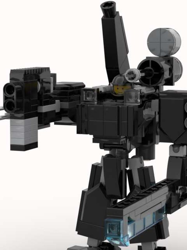 LEGO MOC Battle Mech Suit #6 by meregt | Rebrickable - Build with LEGO