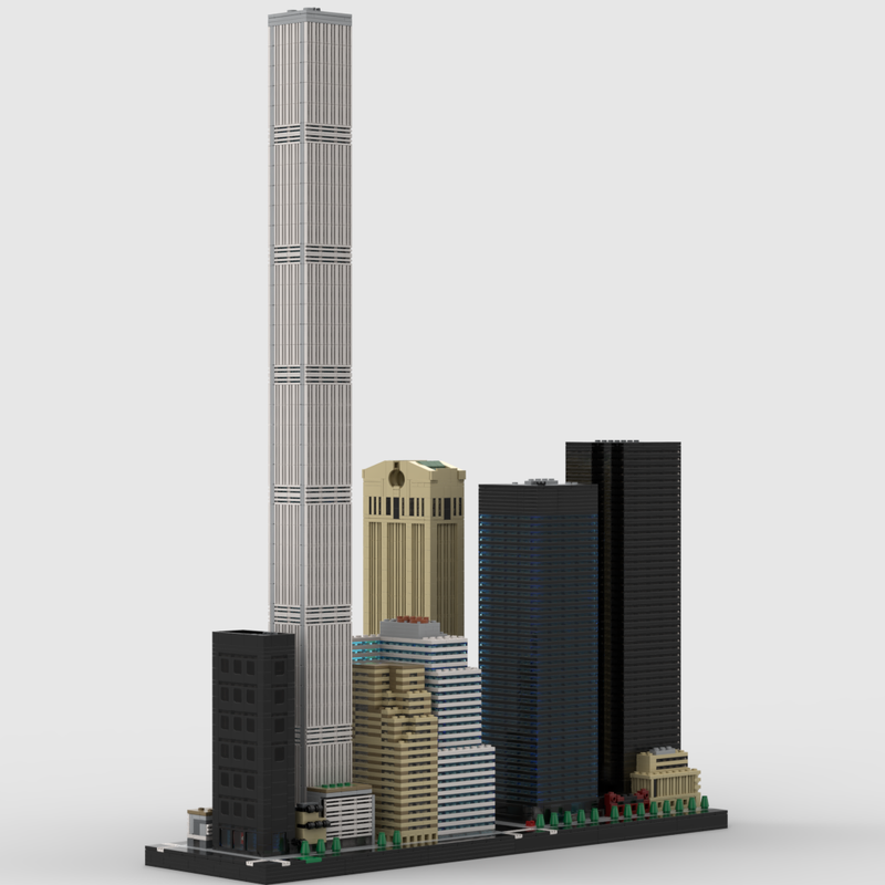 LEGO MOC New York Phase 1 1/650th by FunnyTacoBunny | - Build with