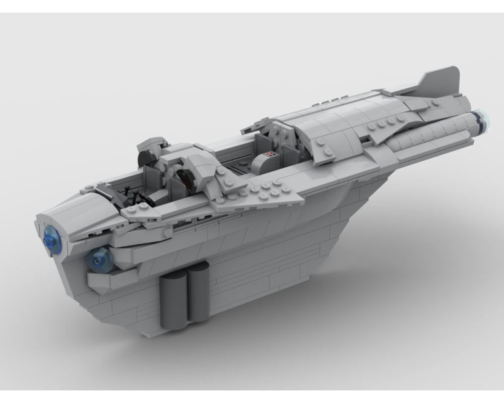 LEGO MOC Coruscant air taxi/Cad Bane's speeder by Cylo | Rebrickable ...