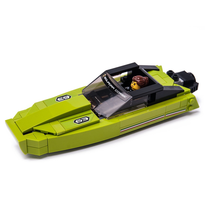 Indigenous Soaked Mig selv LEGO MOC 76899 Speedboat by Keep On Bricking | Rebrickable - Build with LEGO
