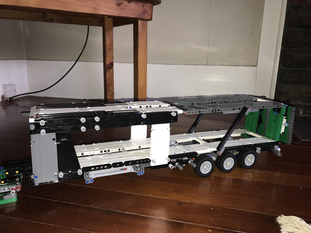 LEGO MOC Transporter trailer by Smudge | Rebrickable - Build with LEGO