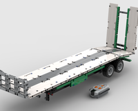 RC Power Functions Low Loader Flatbed Trailer for Mack Anthem 42078
