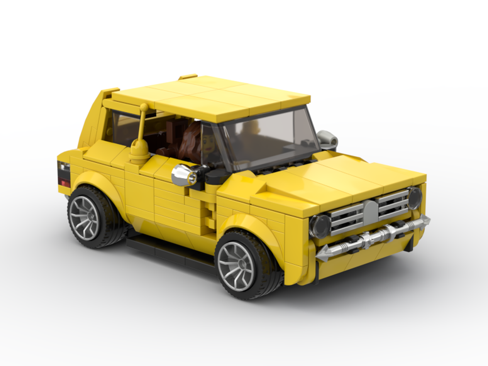 LEGO MOC Mini Cooper by TheBoostedBrick