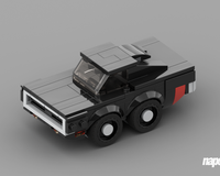 75893 1970 Dodge Charger RT Chibi Alternate