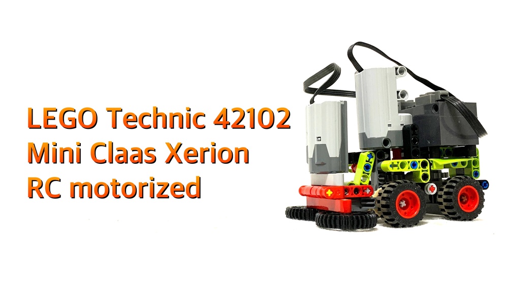 LEGO MOC lego technic 42102 MINI CLAAS XERION RC motorized by 최진 