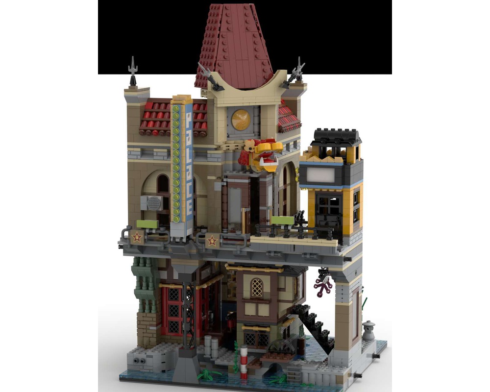 LEGO MOC Ninjago City Cinema by cjtonic | Rebrickable ...