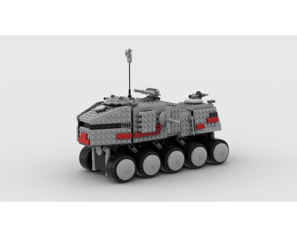ZITIANYOUBUILD UCS Juggernaut A6 The HAVw Clone Turbo Tank 1497 Pezzi Giocattoli da Costruzione MOC Build per Età 18