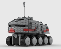 UCS Juggernaut A6 The HAVw Clone Turbo Tank 1497 Pezzi