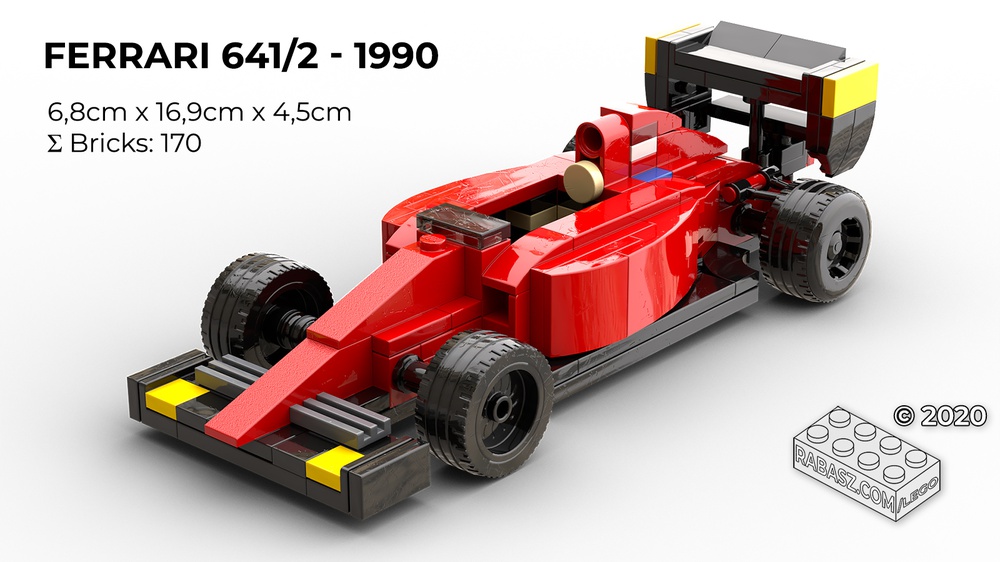 LEGO MOC Ferrari 641 (F190) by rabasz | Rebrickable - Build with LEGO