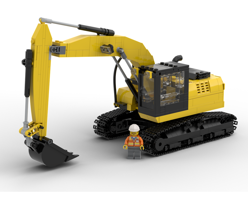 LEGO MOC Excavator by Yellow.LXF 