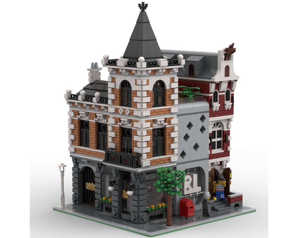 LEGO MOC Modular Law Office Brick Lawyers by cjtonic | Rebrickable ...