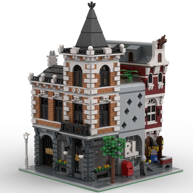 LEGO MOC Modular Law Office Brick Lawyers by cjtonic | Rebrickable ...