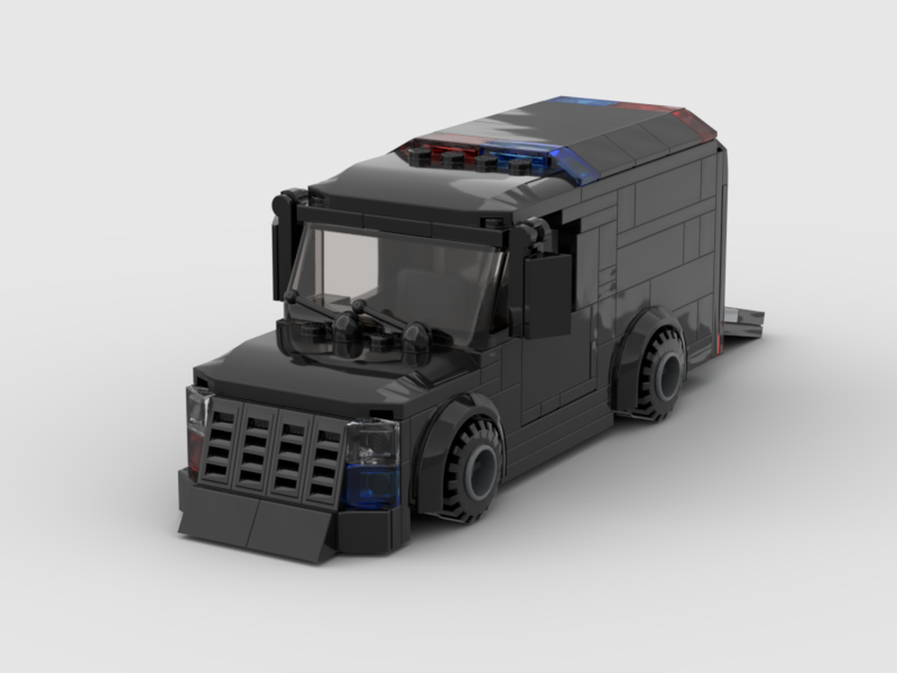 LEGO MOC SWAT Truck by De_Marco