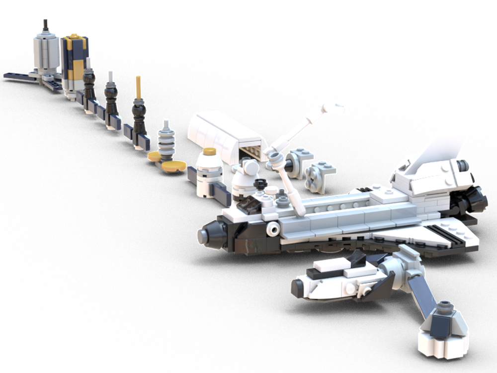 kor Zealot skrædder LEGO MOC 1:220 ISS Visiting Vehicles, Compatible with Set 21321 by kehu05 |  Rebrickable - Build with LEGO