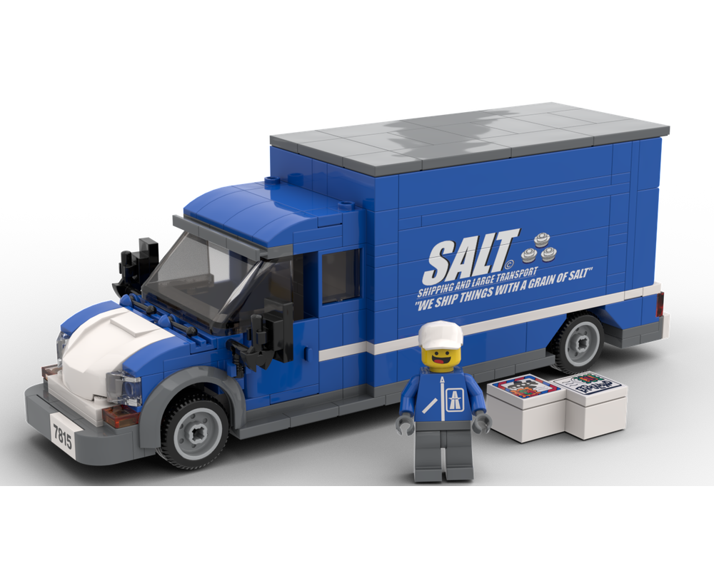 LEGO MOC SALT delivery truck by Yellow 
