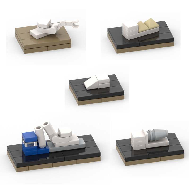 LEGO MOC-39752 Nano-vehicles by Thierry | Rebrickable - Build with LEGO