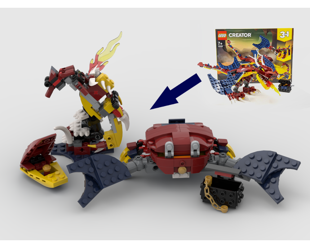 LEGO MOC-39762 31102 Sea Creatures Alternative Build ...
