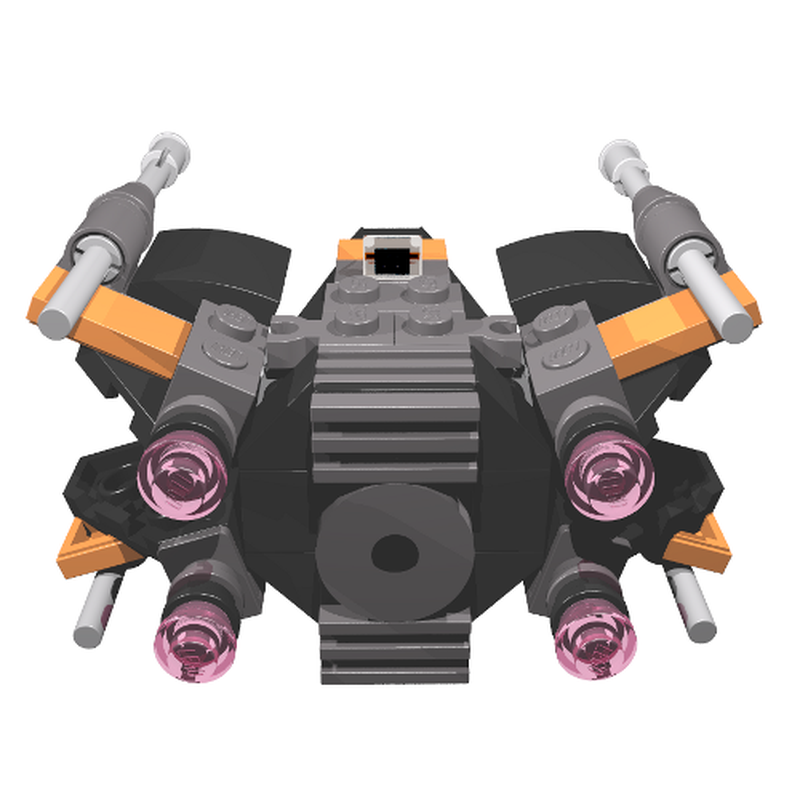 LEGO MOC Poes XWing (microfighter) by Berth Rebrickable Build with