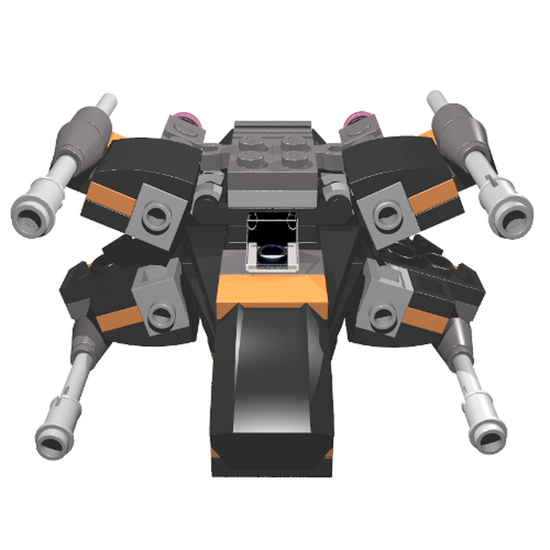 LEGO MOC Poes XWing (microfighter) by Berth Rebrickable Build with
