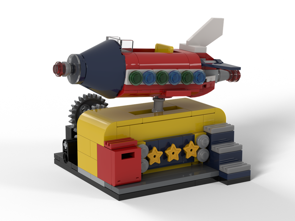 LEGO MOC Rock Your Space Rocket by HaoZi | Rebrickable - Build