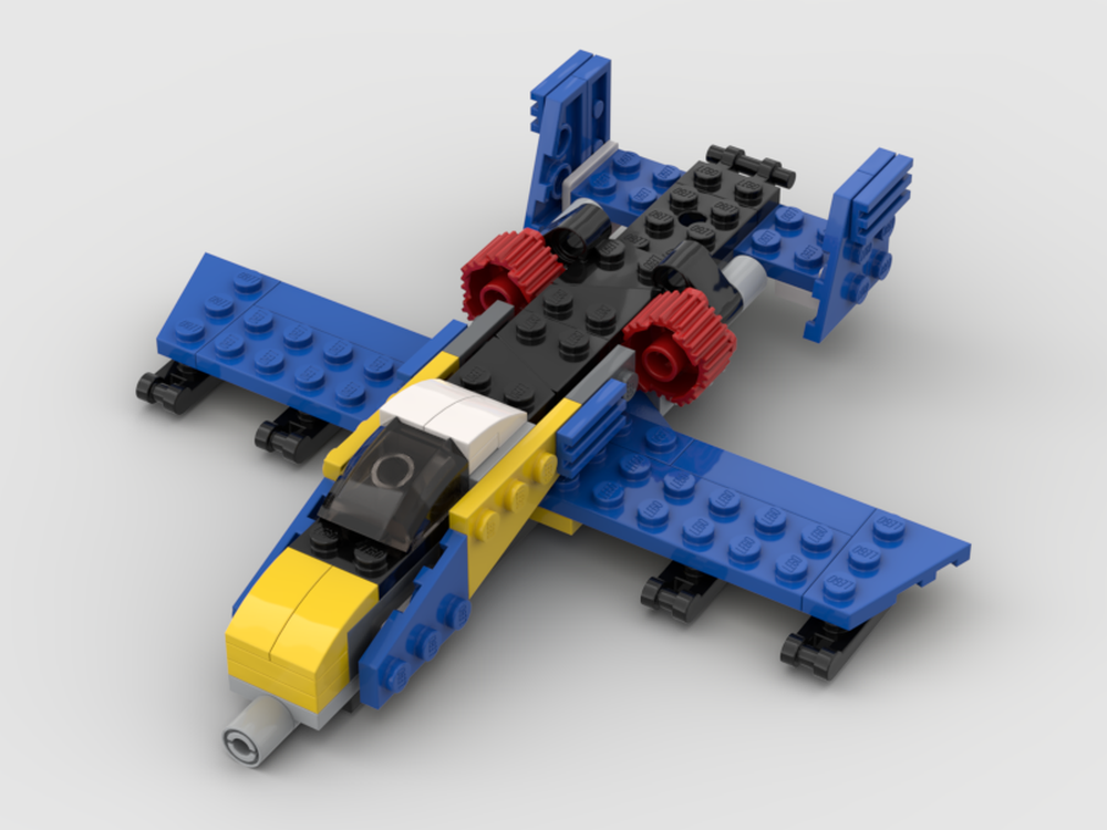 LEGO MOC 31087 - A-10 Thunderbolt II by KlintIsztvud | Rebrickable ...