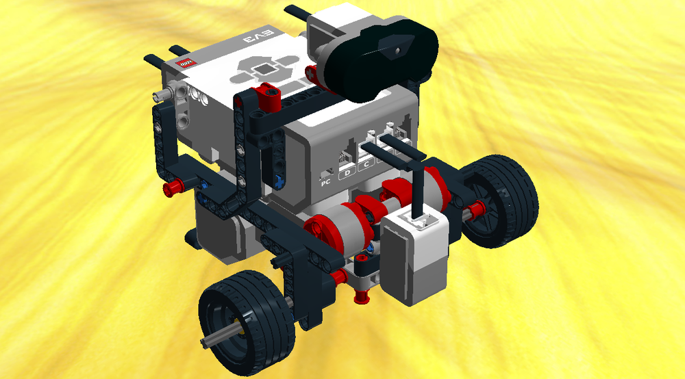 LEGO Lego EV3 sumo bot by Rebrickable - Build LEGO