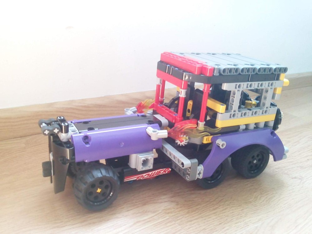 pull back lego