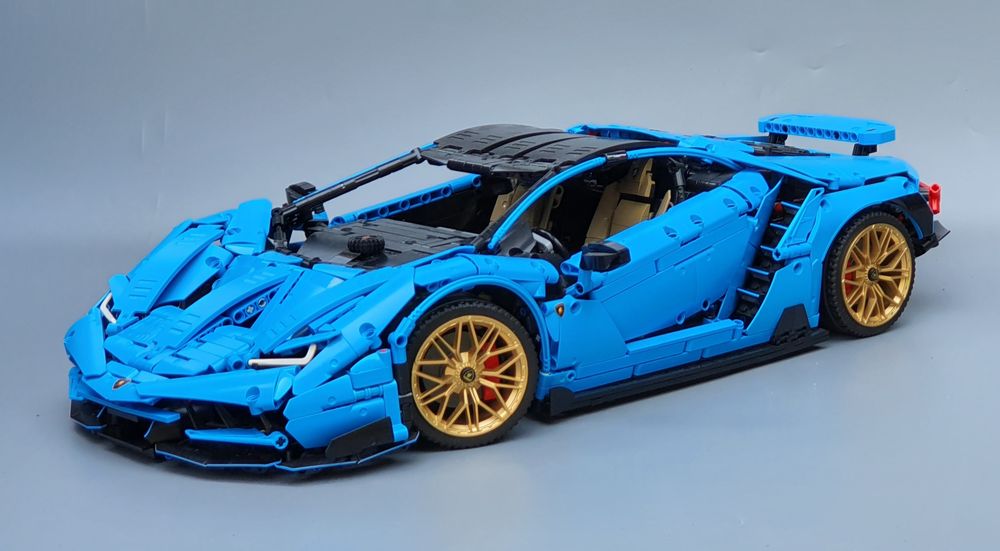 LEGO MOC Lamborghini Centenario 1:8 hypercar by T-Lego | Rebrickable -  Build with LEGO