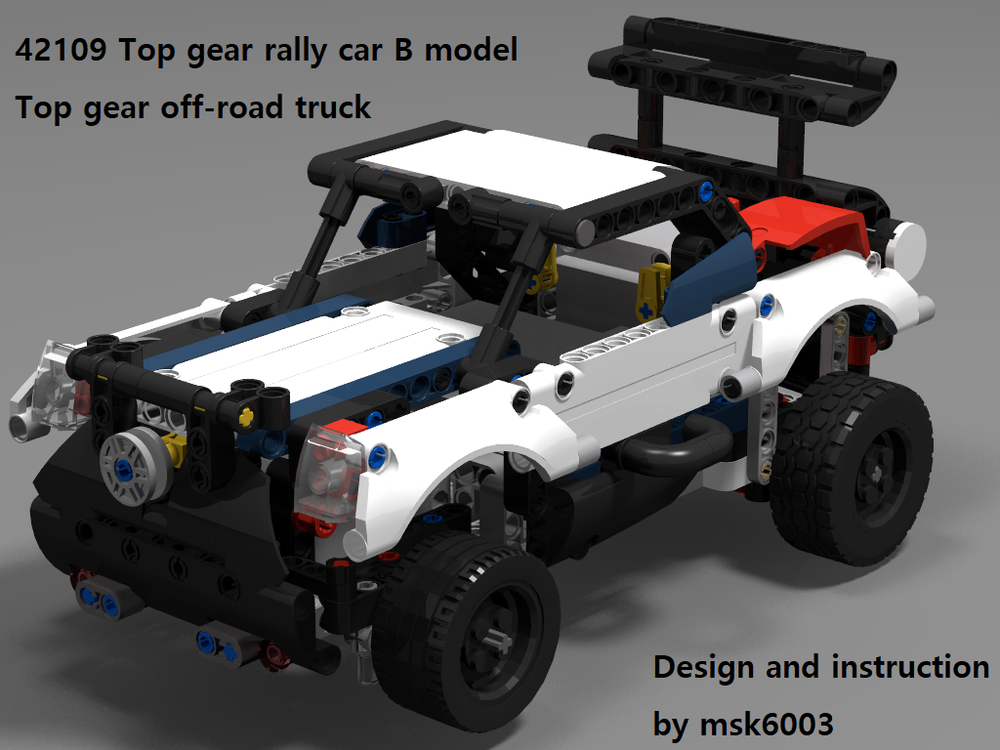 LEGO MOC 42109 - Top gear off-road by msk6003 | - Build with LEGO
