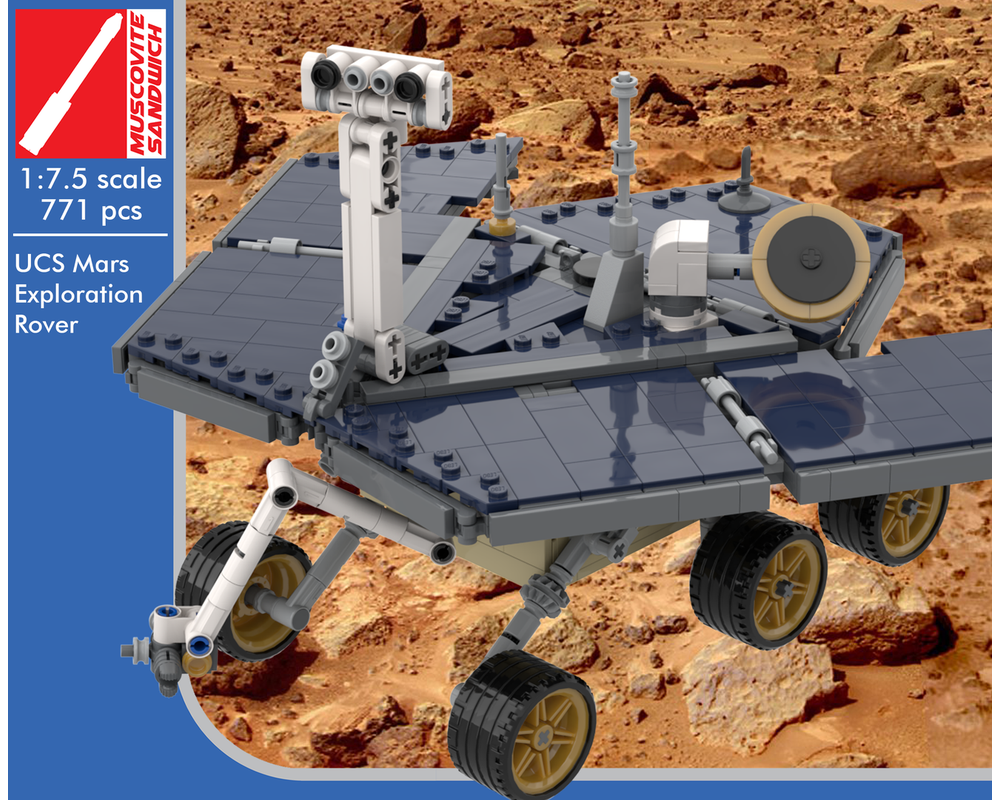 lego mars exploration rover