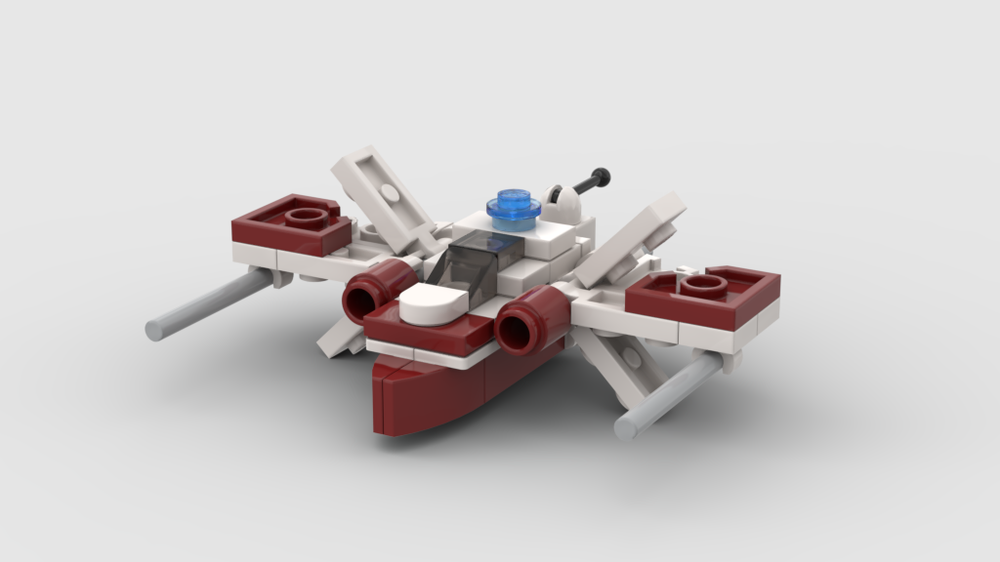 LEGO MOC ARC 170 starfighter by Dujk | Rebrickable - Build with LEGO