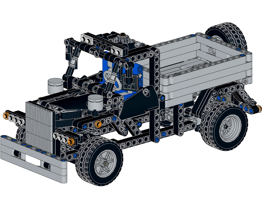 LEGO MOC Pick Up by _brickfan._ | Rebrickable - Build with LEGO