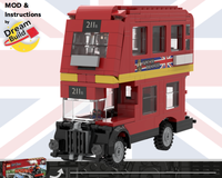 Minifigure Scale London Bus
