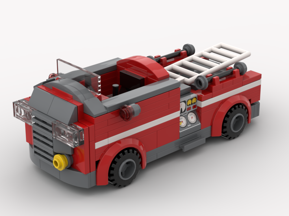 Flagermus Ren og skær Udstyre LEGO MOC Paw Patrol Marshall's firetruck by Chricki | Rebrickable - Build  with LEGO