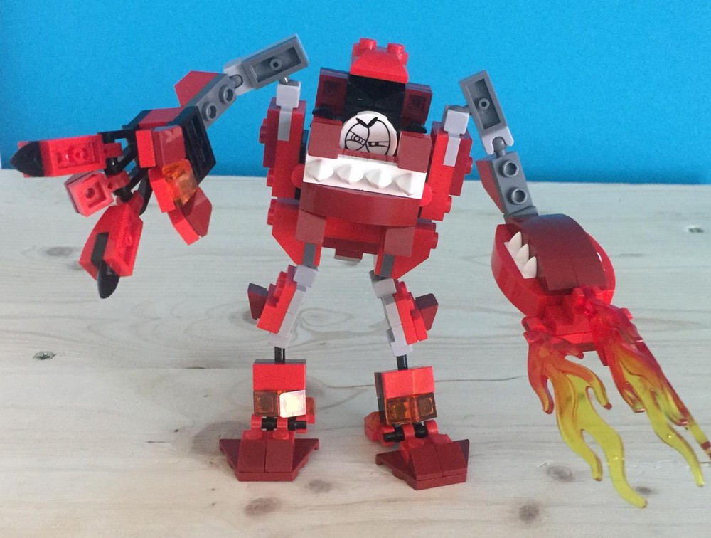 LEGO MOC-40152 Mixel Infernites Max Mech by Chricki | Rebrickable ...