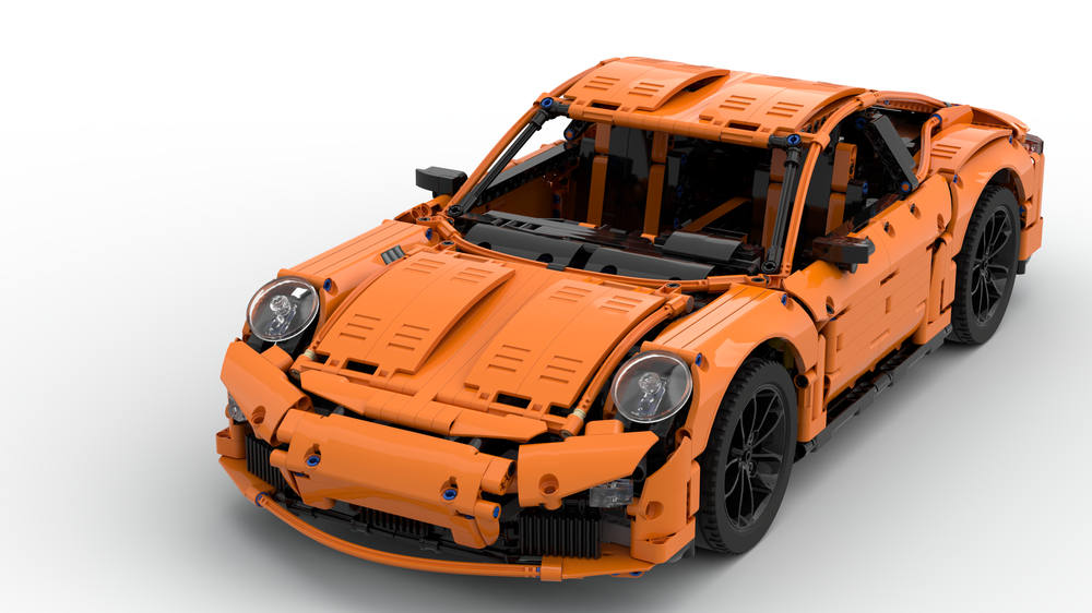 LEGO MOC Porsche 991 Carrera 2016 | 42056 by GeyserBricks | Rebrickable - with LEGO