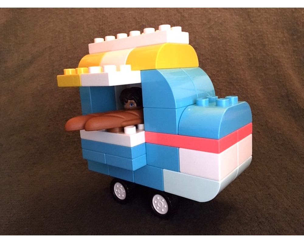 LEGO MOC Duplo Food Truck by P44K4 | Rebrickable - Build with LEGO