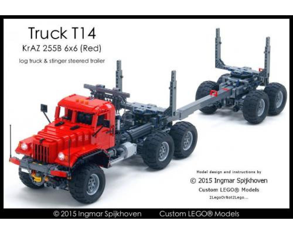 custom toy log trucks