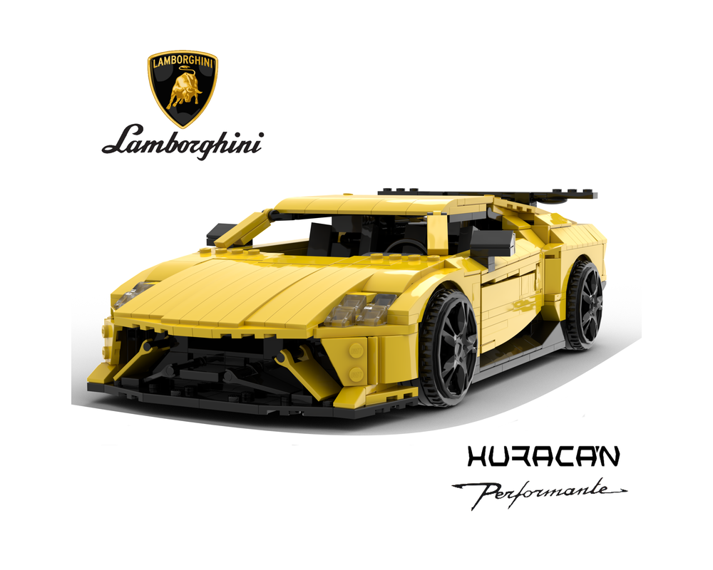 LEGO MOC-40281 Lamborghini Huracán Performante (yellow ...