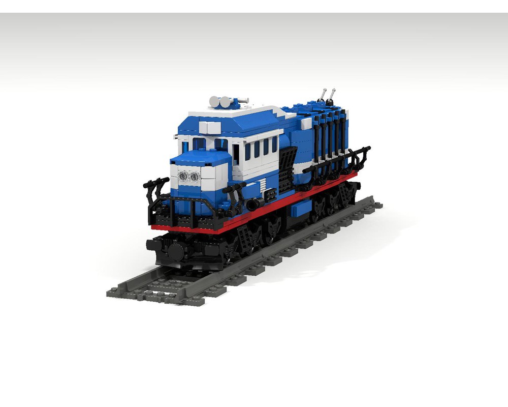 LEGO MOC Freight train locomotive by Meisterschnorrer | Rebrickable ...