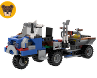 31075 Tractor with trailer