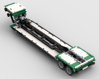 Detachable Gooseneck Style Low Loader Lowboy Flatbed Trailer for 42078 Mack Anthem