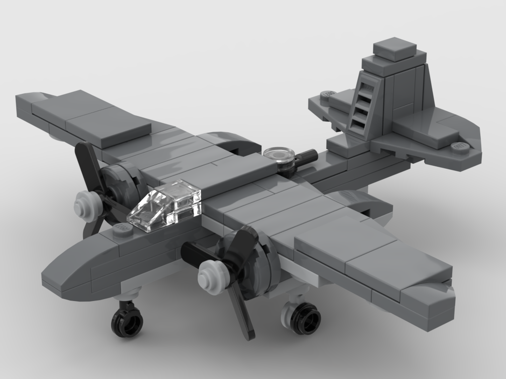 LEGO MOC Battlin' Bricks Douglas A-20 Havoc by Grasshopper Squadron ...