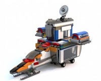 city spaceship passenger transport