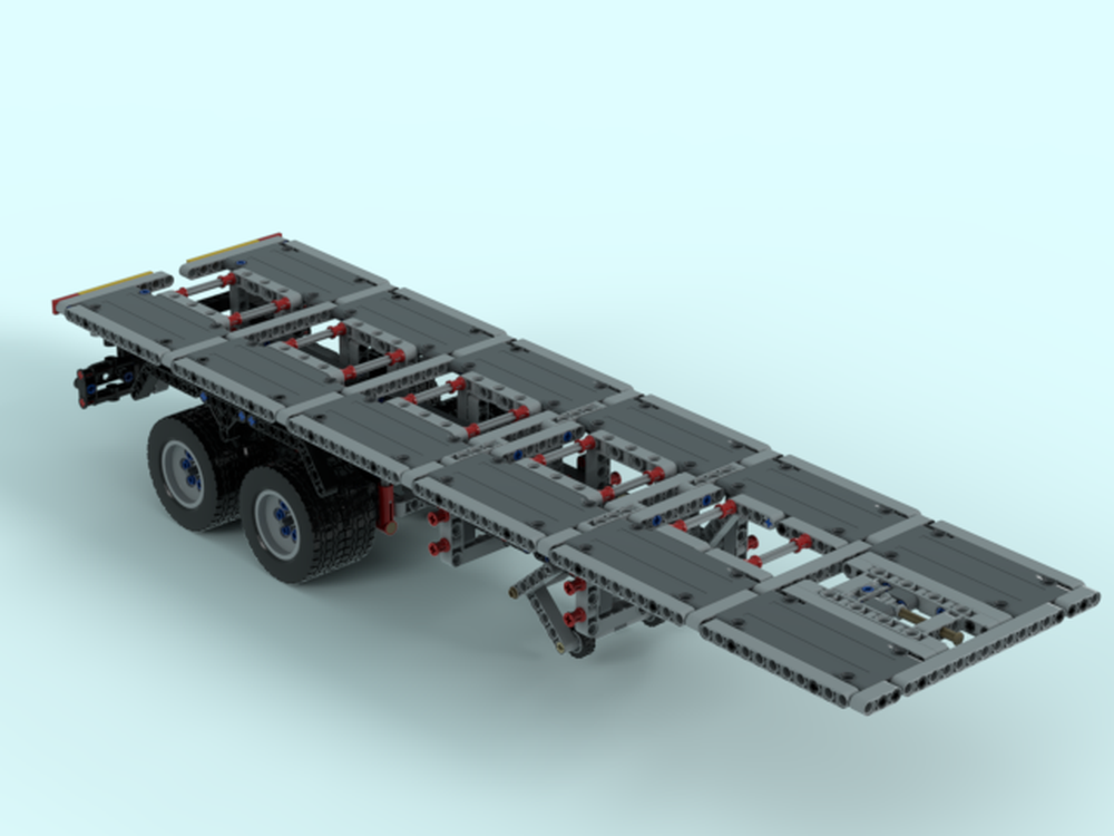 LEGO MOC Custom Container with Trailer by CrazyKreations | Rebrickable ...